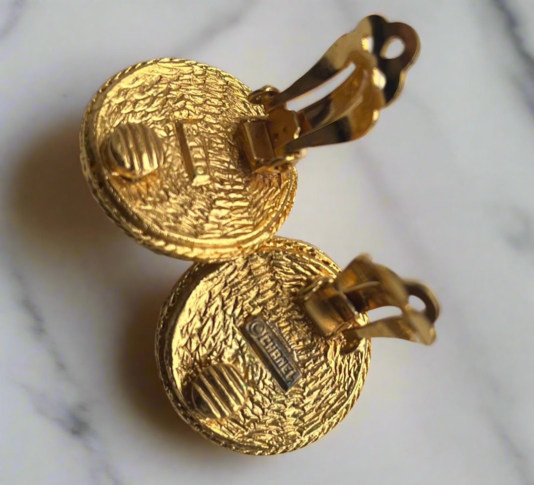 👑 INVESTMENT PIECE: Chanel 1980s Baroque - 24k Gold Crystal Pearl