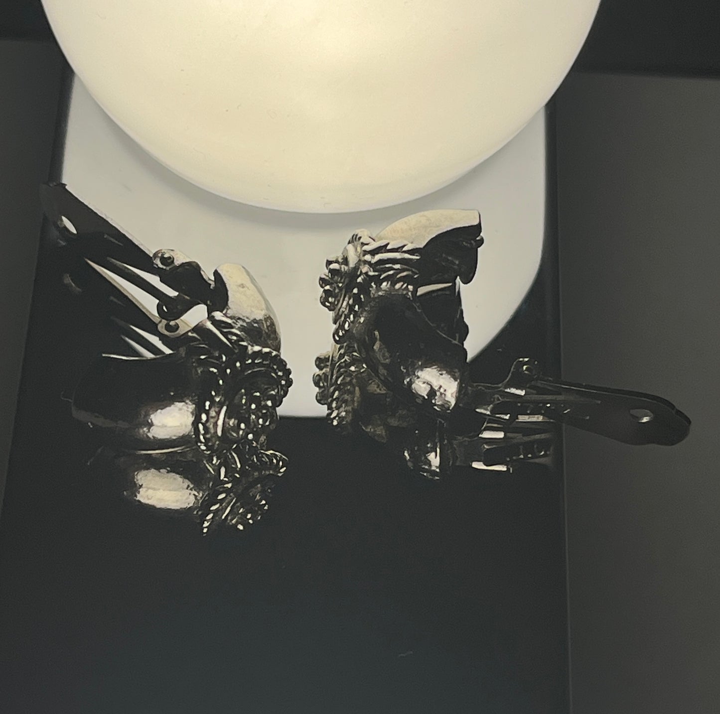 π ICONIC 90s: Kenneth Jay Lane Sculptural Silver Rope-Twist Clip-On Earrings