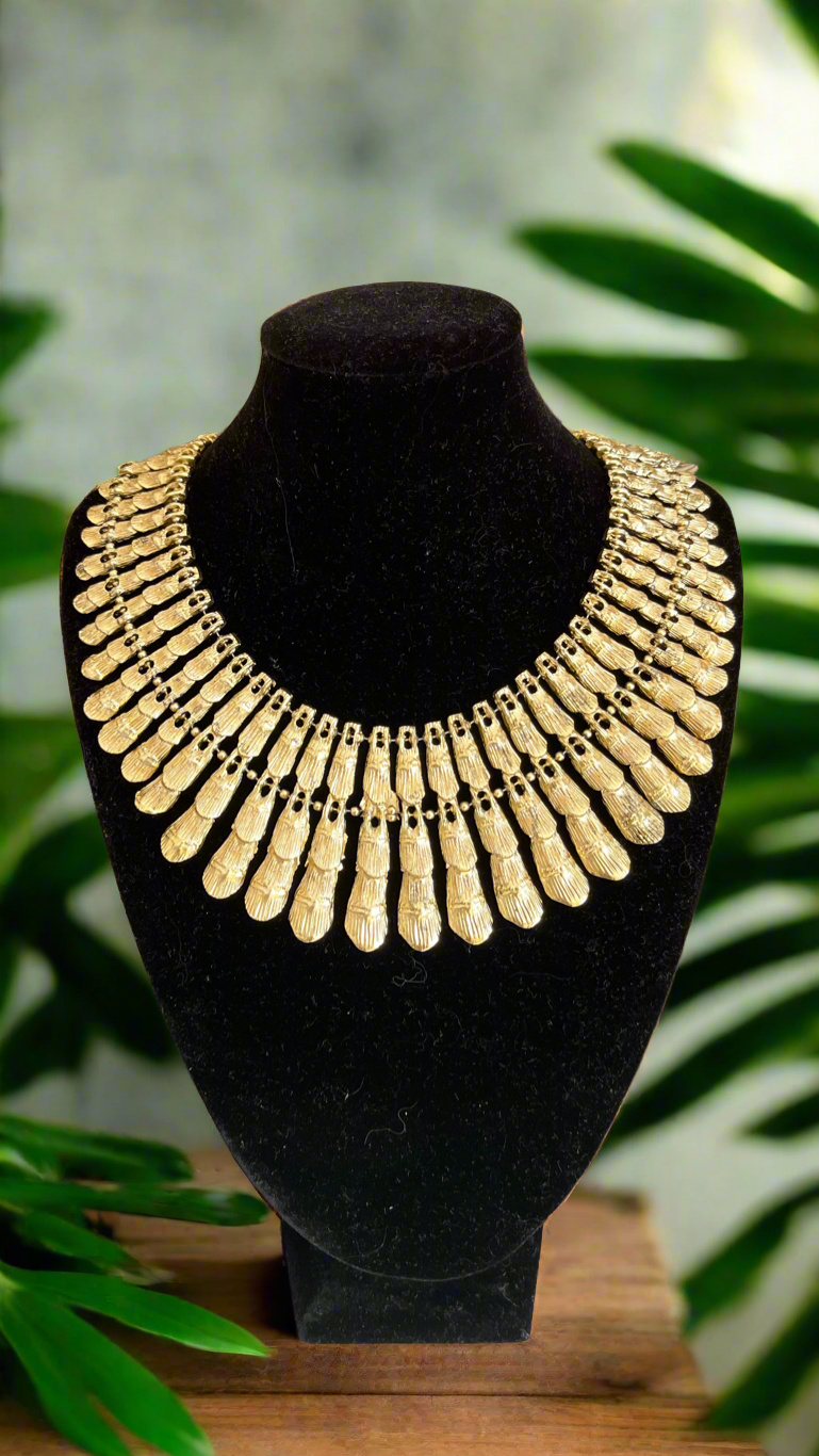 BSK Cleopatra Scarab Wing Bib