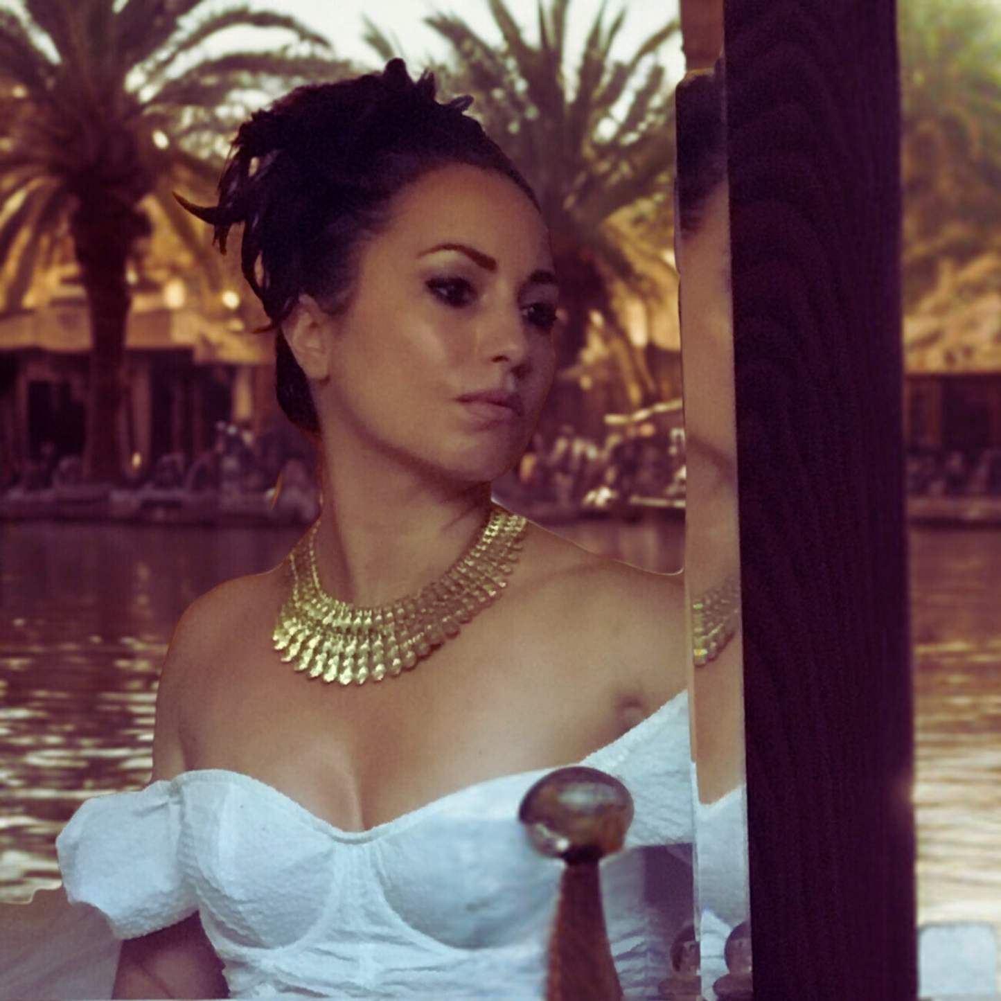 🐛 STATEMENT POWER SET: BSK Cleopatra Scarab Necklace & Bracelet - Ancient Egyptian Glamour