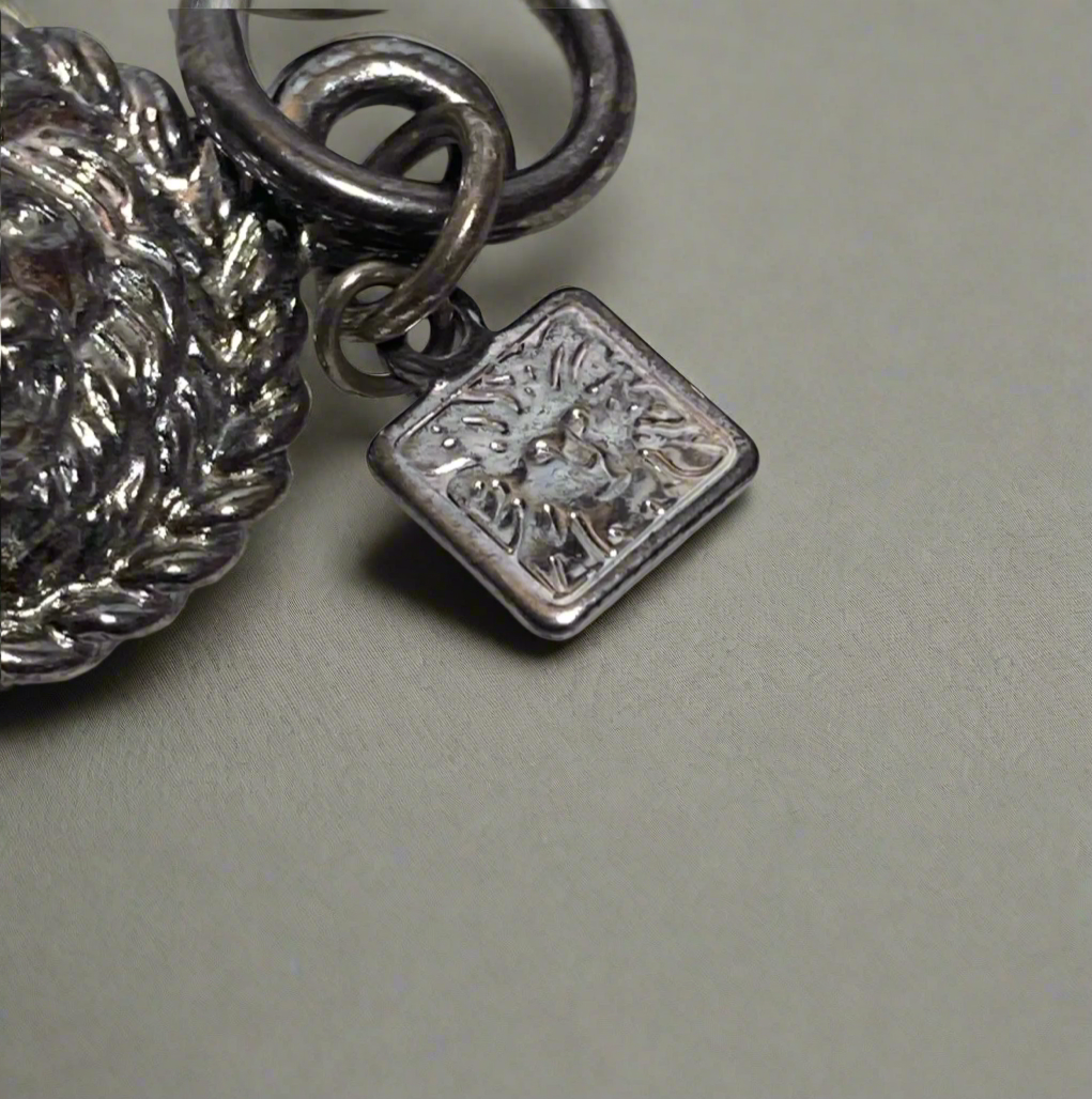 🦁 POWER SYMBOL: Anne Klein 1980s Lion - Authority & Strength Necklace