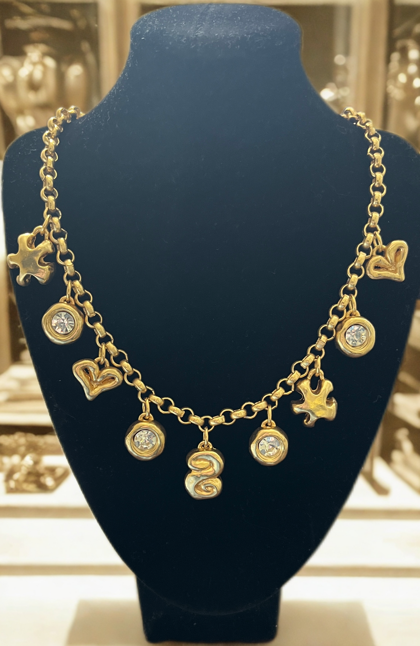 🎨 WEARABLE ART: One-of-a-Kind Anne Ghez Sculptor Necklace