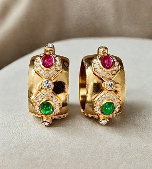 🏛️ MUSEUM PIECE: Dior 1980s Moghul Collection - Ultra-Rare Gripoix