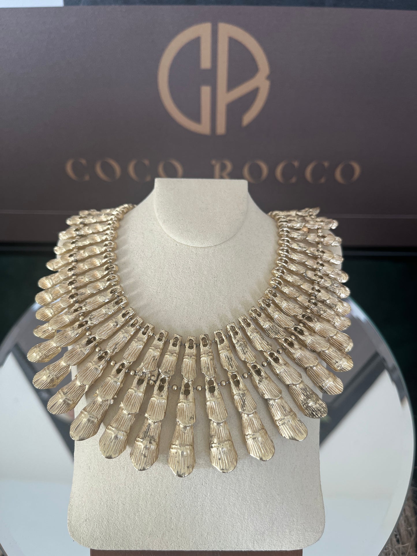 🐛 STATEMENT POWER SET: BSK Cleopatra Scarab Necklace & Bracelet - Ancient Egyptian Glamour