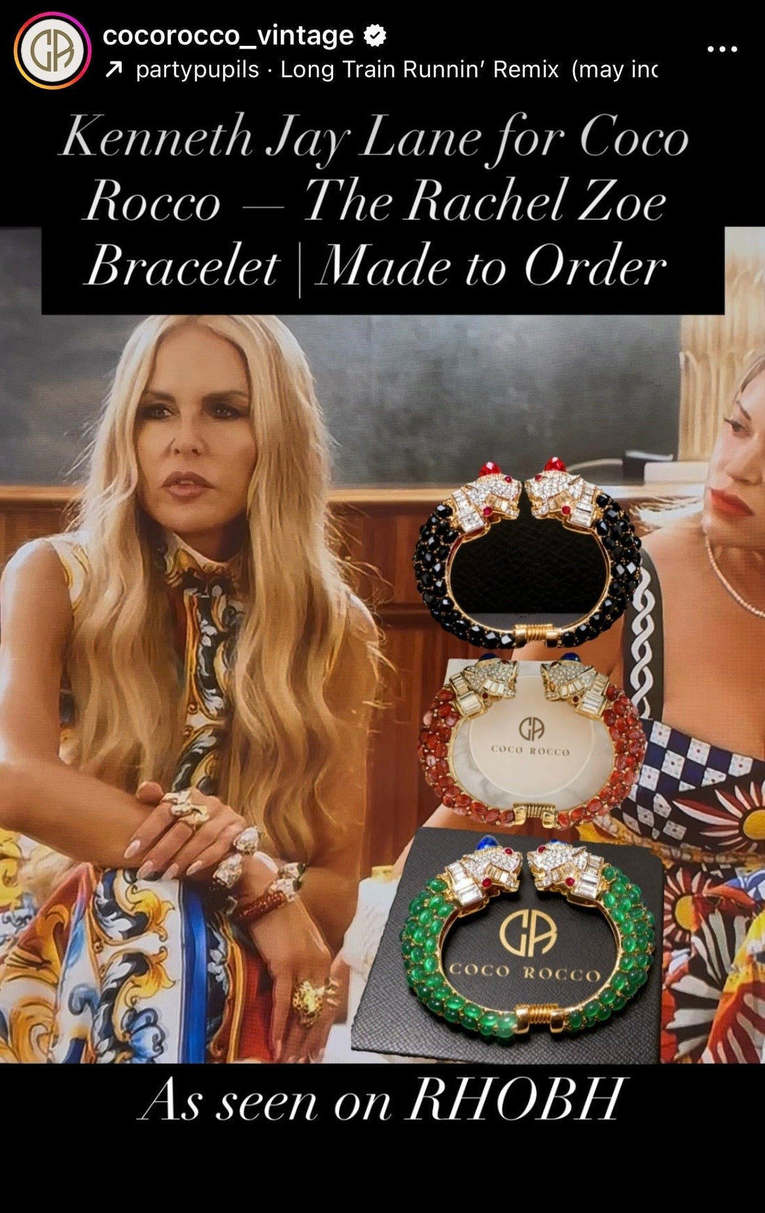 Rachel Zoe's Secret Weapon: The Kenneth Jay Lane Kissing Koi Bracelets She Mistook for Dior