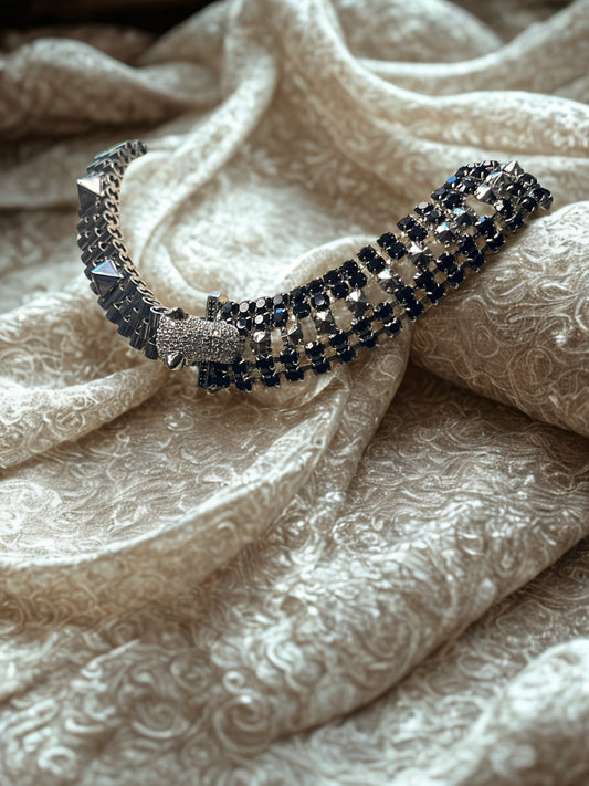 🐆 CONTEMPORARY LUXURY: Iosselliani 90s Panther - Italian Crystal Artistry