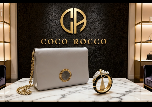 Moskowitz 1970s White Leather Chain Bag — Quiet Luxury Collector's Find