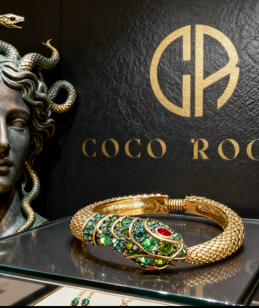 Kenneth Jay Lane 1990s Serpent Bangle