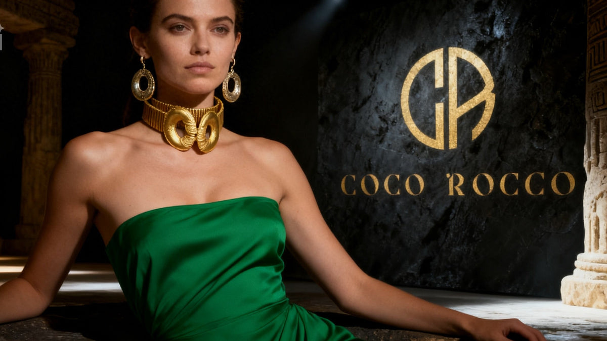 🔄 VERSATILE LUXURY: Kenneth Jay Lane 1980s Gold Belt - Necklace Transformation