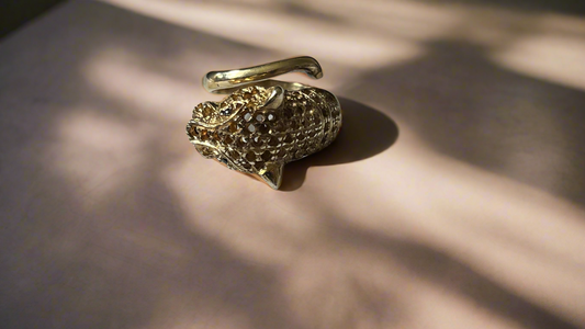 Iosselliani Large Cheetah Ring